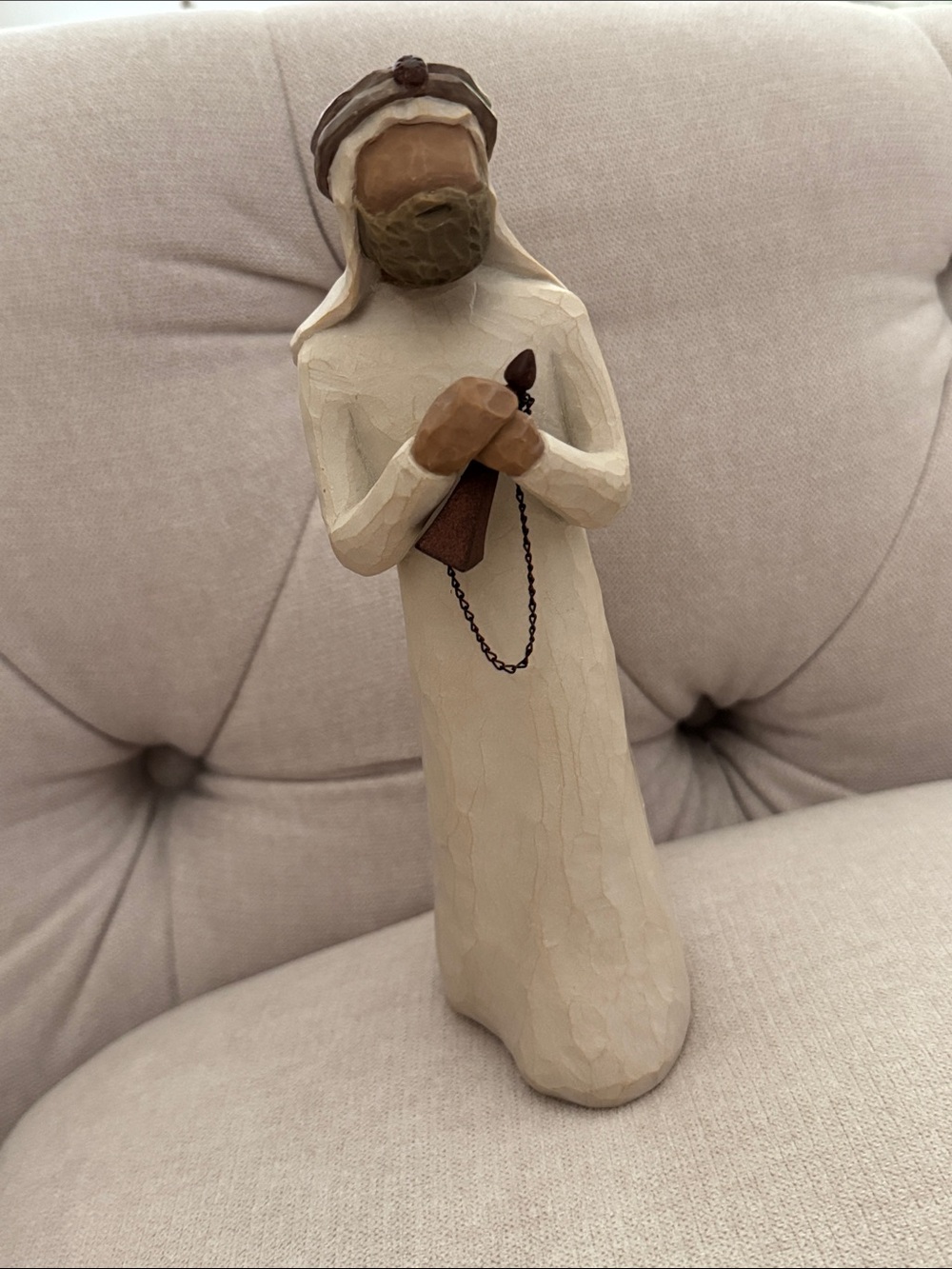 8.5” Willow Tree Nativity Kneeling Wise Man 2000 Susan Lordi Demdaco
